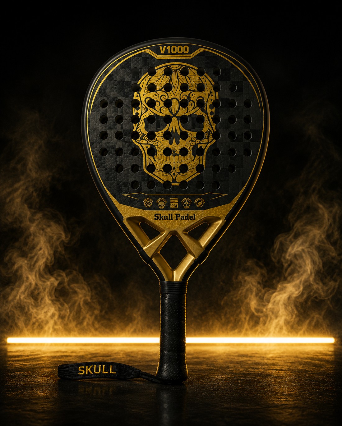 Skull V1000 Golden